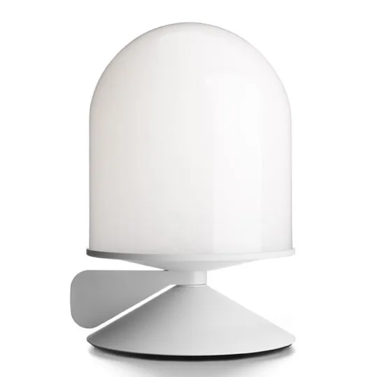 Vinge table lamp, white structure with white cable Örsjö Belysning