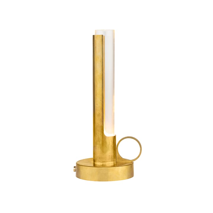 Visir table lamp - Raw brass - Örsjö Belysning