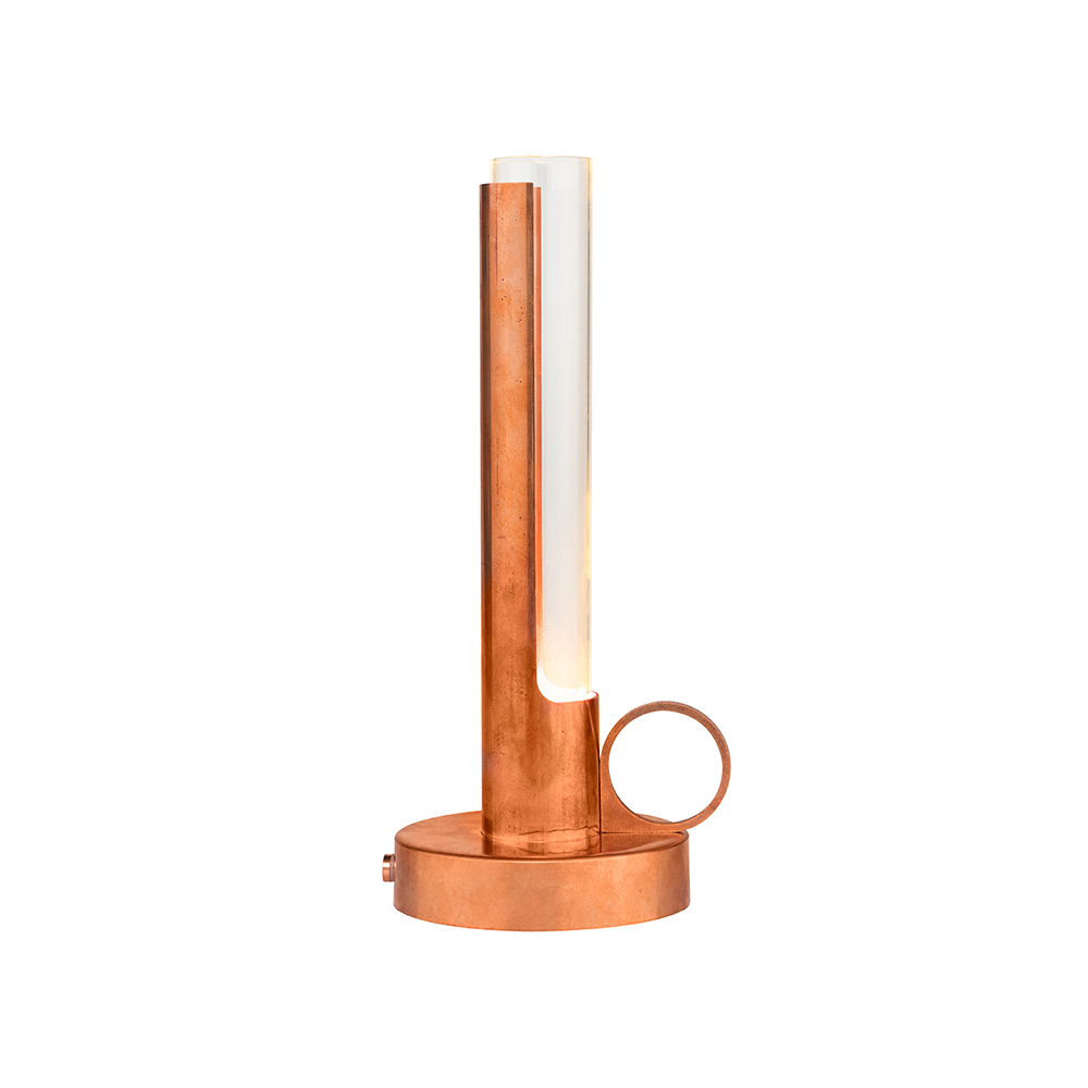 Örsjö Belysning Visir table lamp Raw copper | Scandinavian Design | Desk & table lamps | Gold-coloured