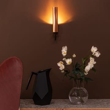 Visir wall lamp - Raw brass, fixed mounting - Örsjö Belysning