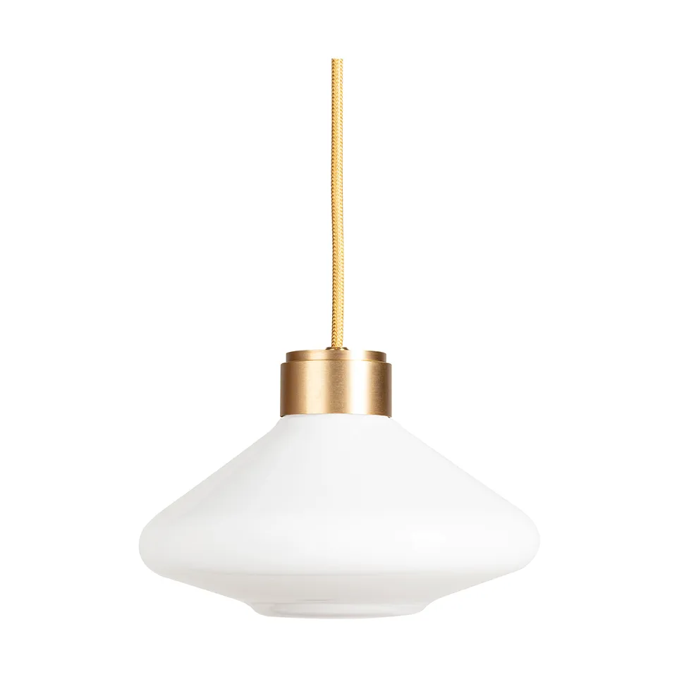 Volver pendant small, Brushed brass Örsjö Belysning
