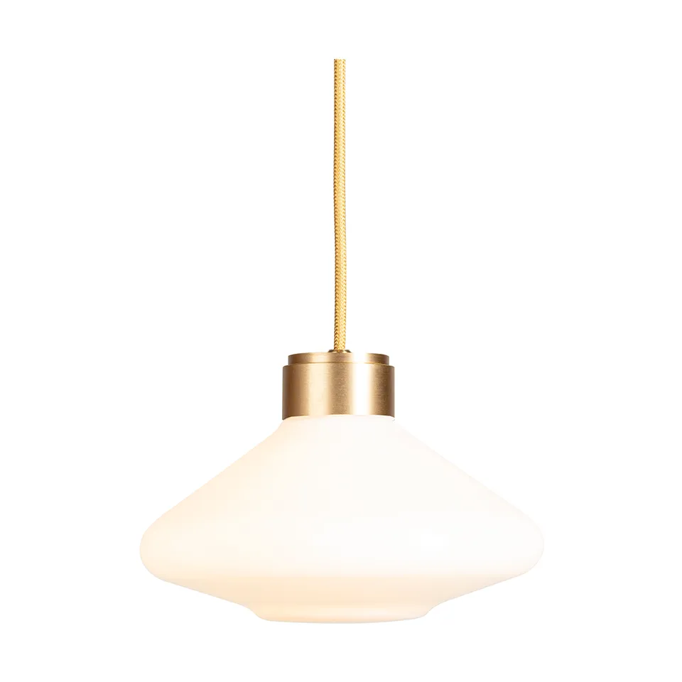 Volver pendant small, Brushed brass Örsjö Belysning
