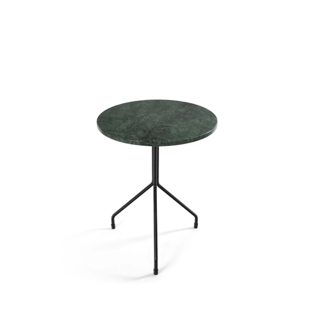 Allforone side table, Green Indio-black, Ø50 cm OX Denmarq