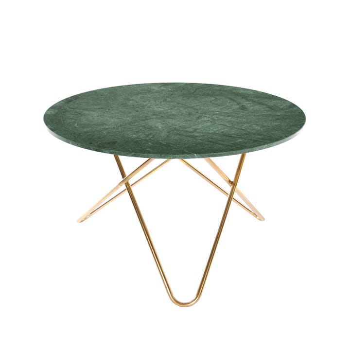 Big O Table dining table - Marble indio. brass stand - OX Denmarq