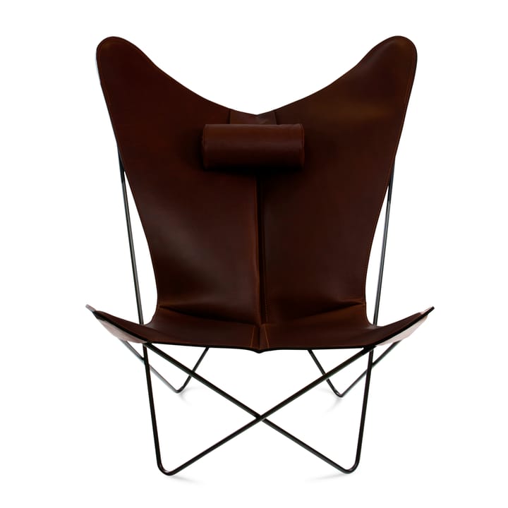 KS armchair. black undercarriage - mocca - OX Denmarq