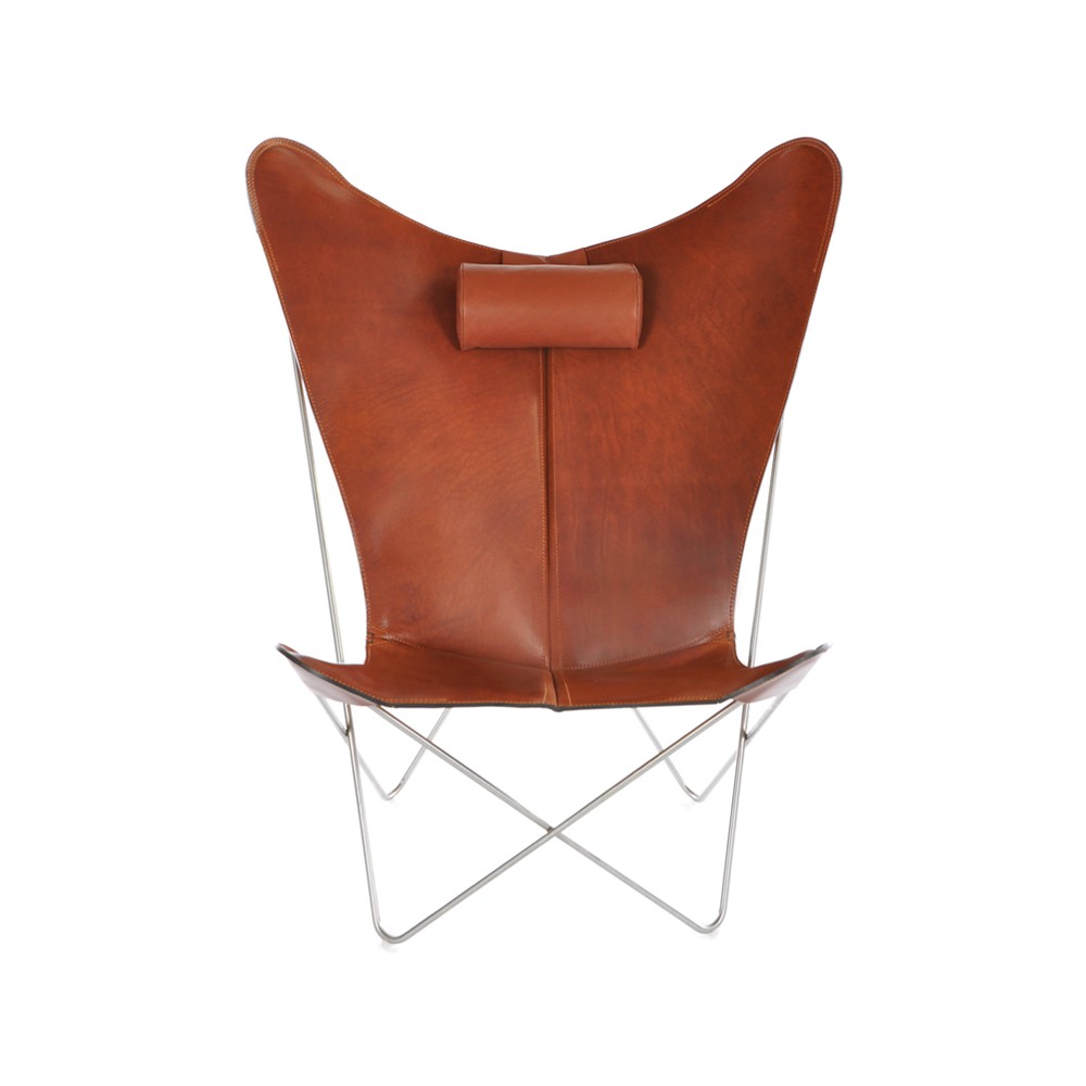 OX Denmarq KS Chair bat armchair Cognac | Scandinavian Design | Armchairs & footstools | Brown