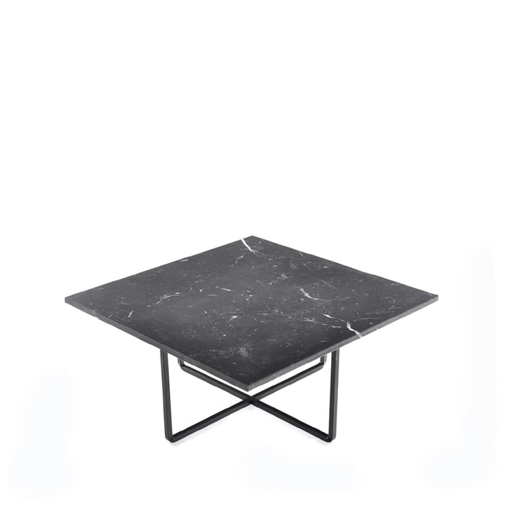 Ninety coffee table - marble marquina. black stand - OX Denmarq