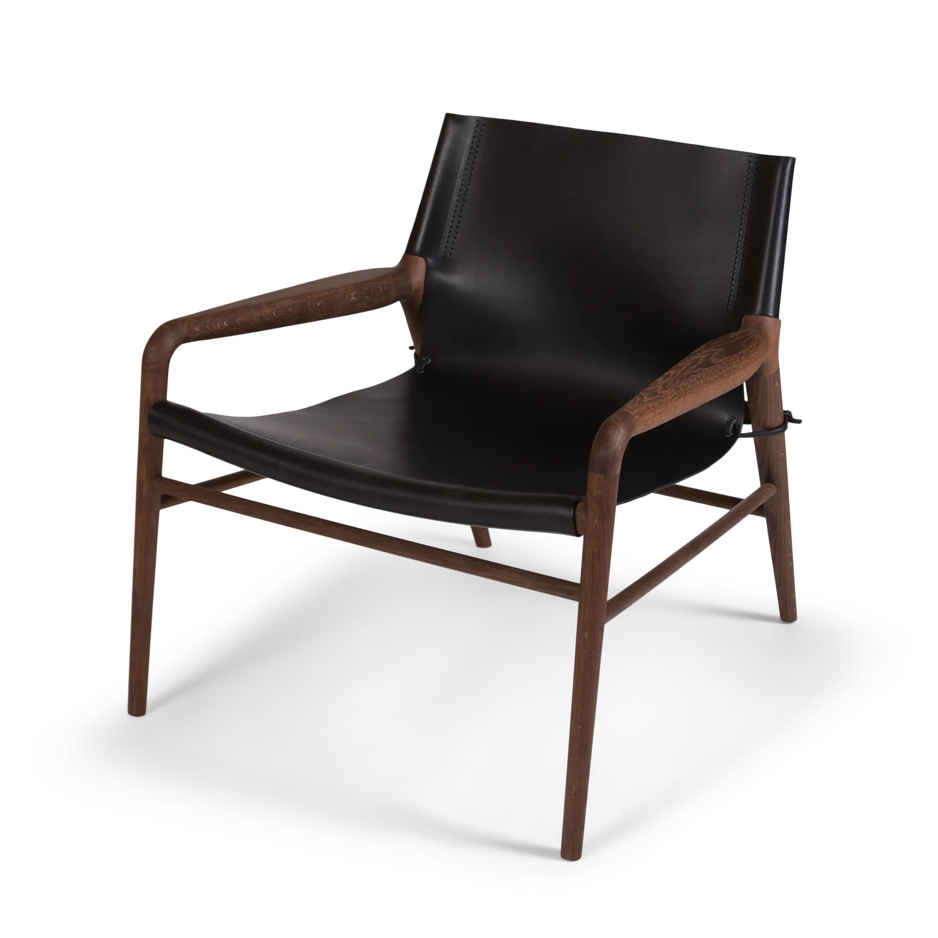 Rama Chair armchair smoked oak, Black OX Denmarq