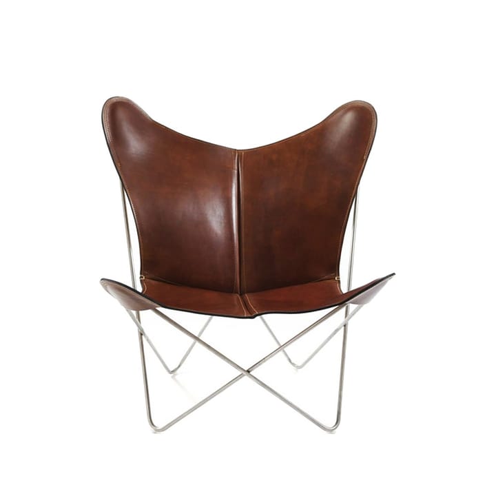 Trifolium bat armchair - Leather cognac - OX Denmarq