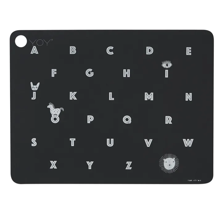 Alphabet placemat from OYOY