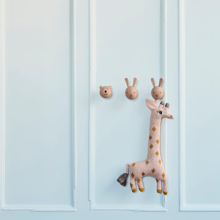 Baby Guggi Giraffe, pink-amber OYOY