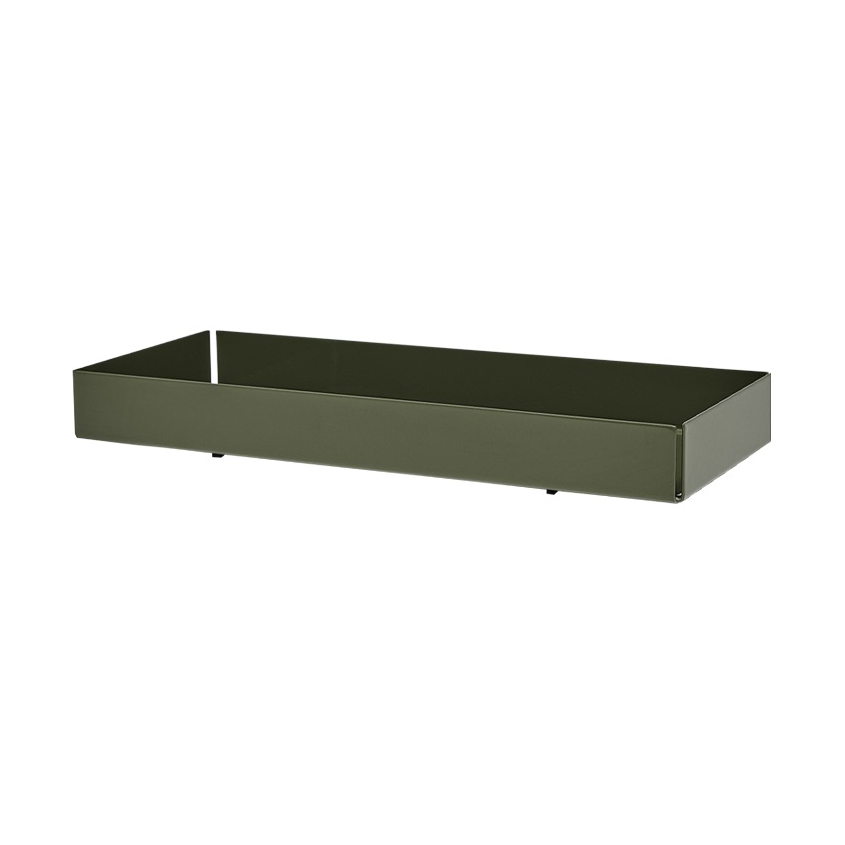 OYOY Bakku tray small 10x23.5 cm Olive | Scandinavian Design | Trays | Green