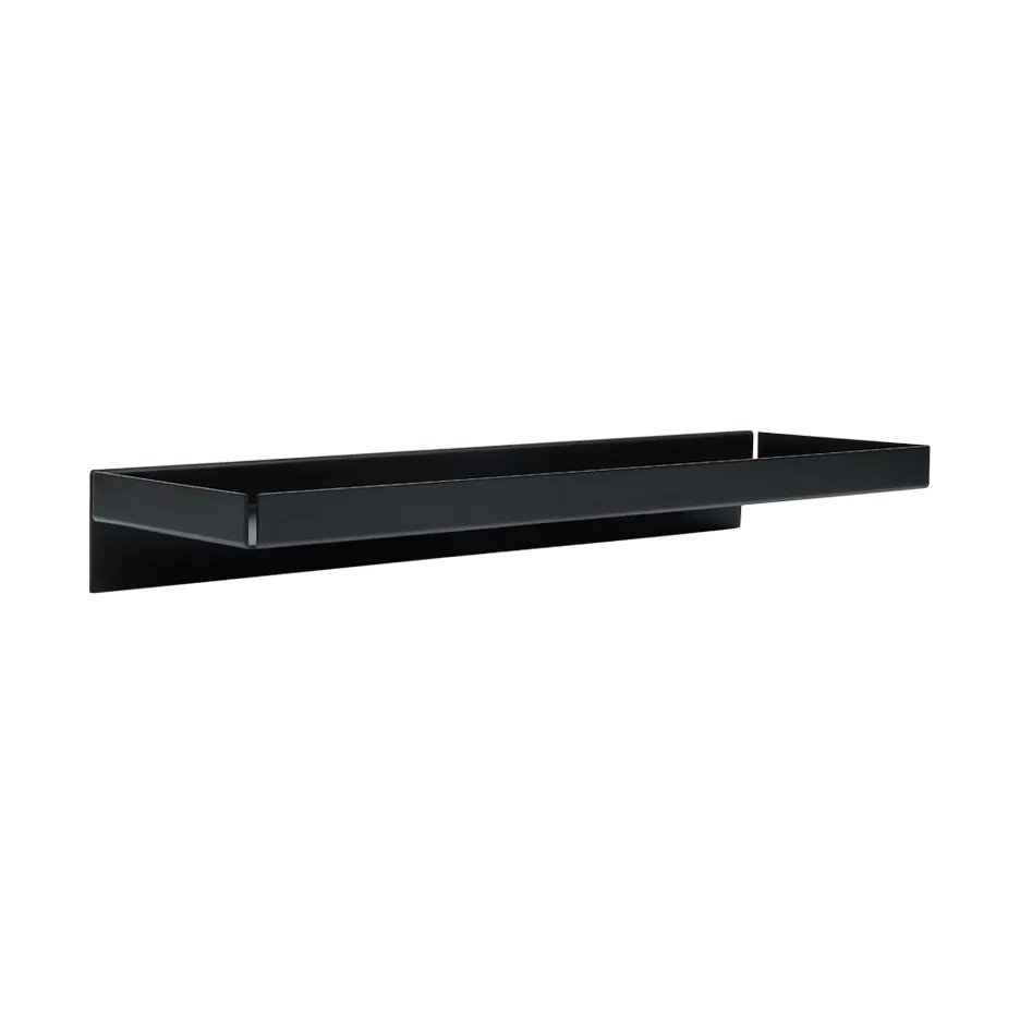 OYOY Bakku wall shelf small 16x50 cm Black | Scandinavian Design | Shelves & shelving systems | Black