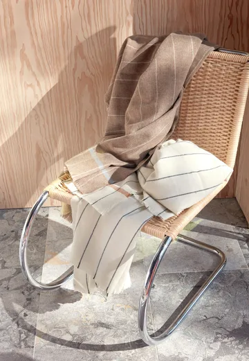 Balama wool throw - Offwhite - OYOY