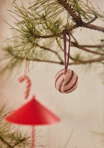 Christmas ball bauble 3-pack - Multi - OYOY