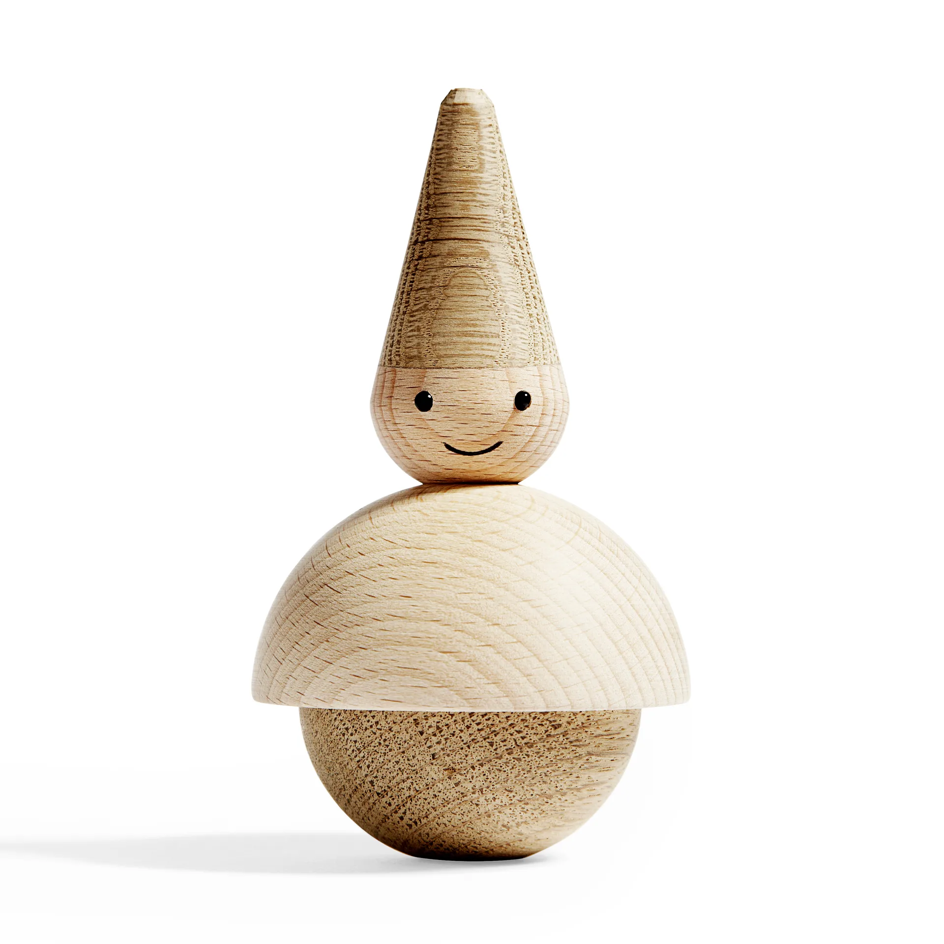 Christmas Elf wooden figure, Oak OYOY