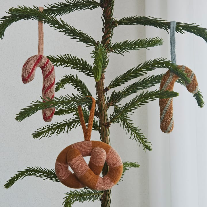 Christmas Sugar Canes Christmas ornament 5 pack, multi OYOY