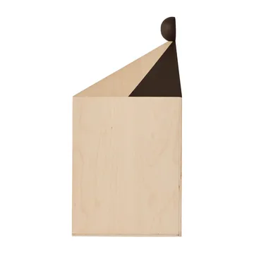 Circus shelf 30x33 cm - Nature-dark - OYOY