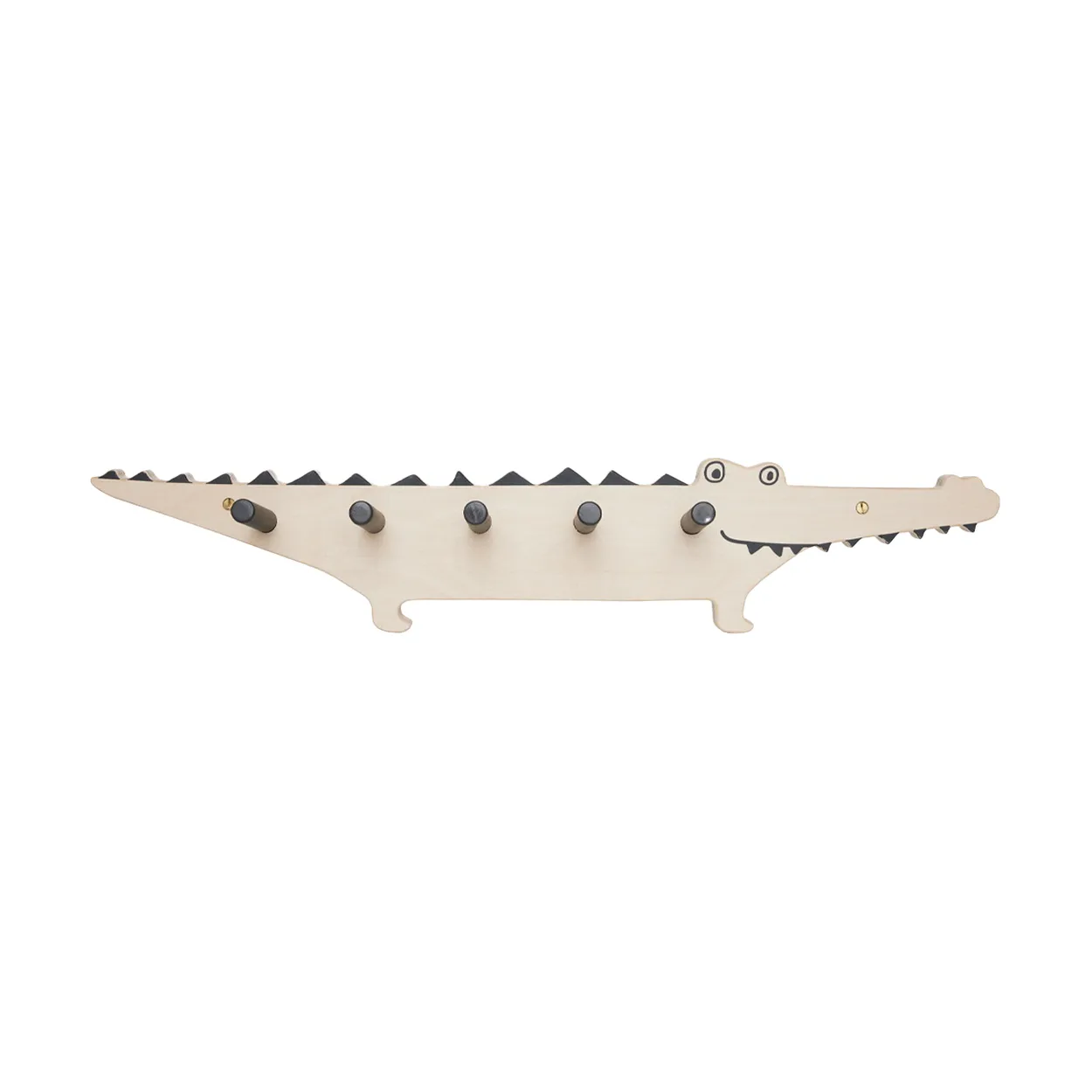 OYOY Crocodile coat hanger Nature | Scandinavian Design | Clothes racks, coat stands & hangers | Beige