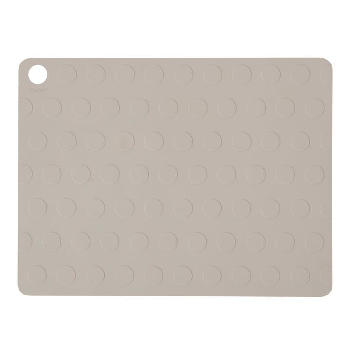 Dotto placemat 2-pack, clay OYOY