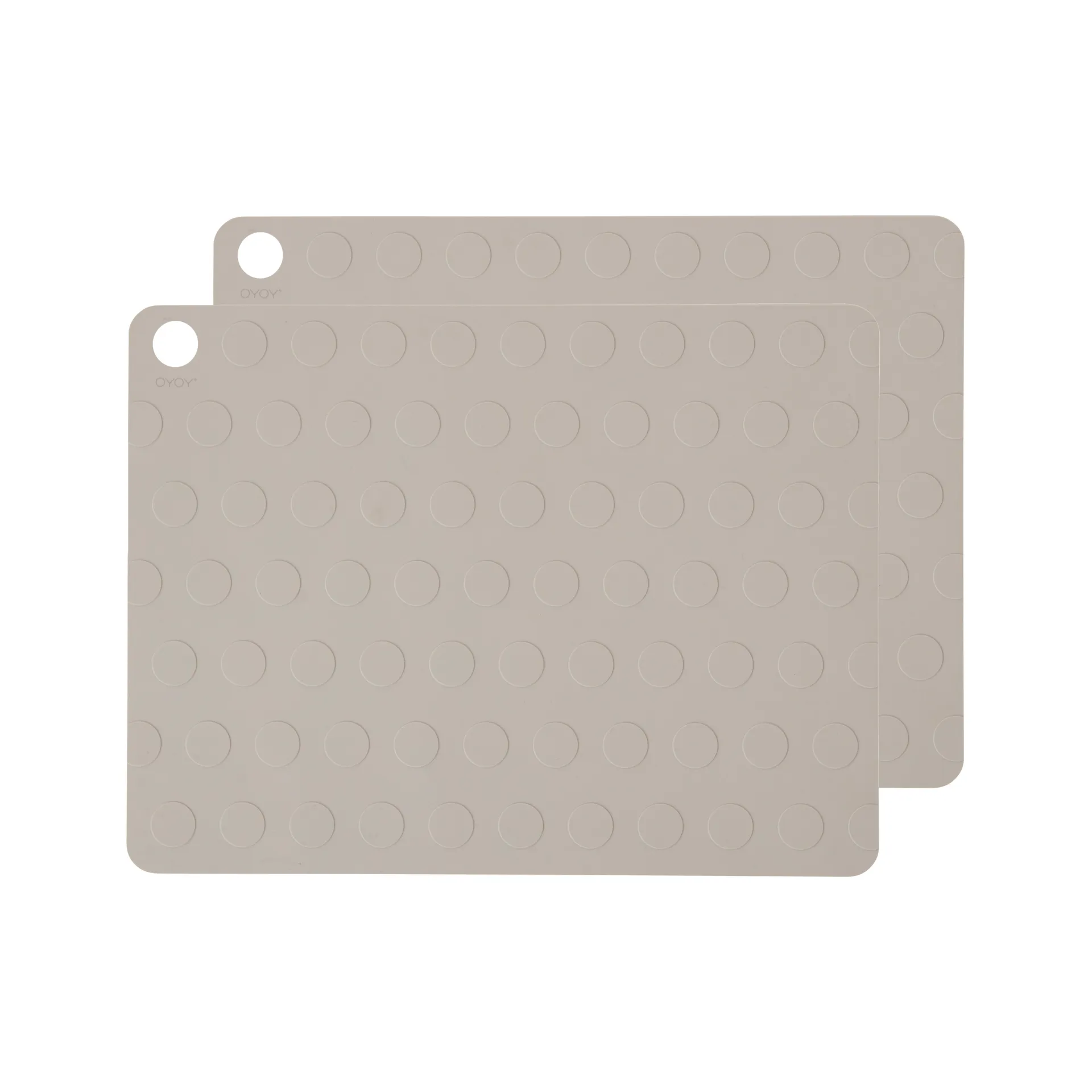 Dotto placemat 2-pack, clay OYOY