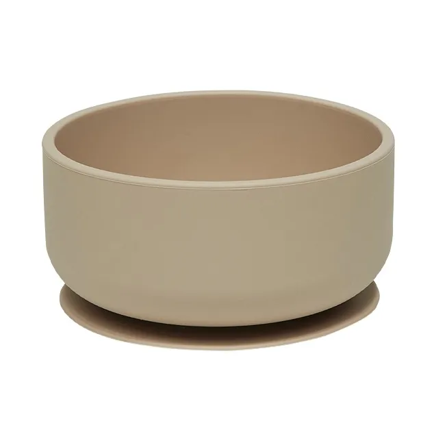 OYOY Enkei Suction Bowl Beige | Scandinavian Design | Breakfast bowls | Beige