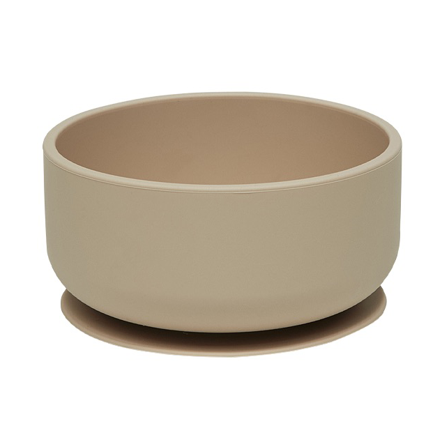 OYOY Enkei Suction Bowl Beige | Scandinavian Design | Breakfast bowls | Beige