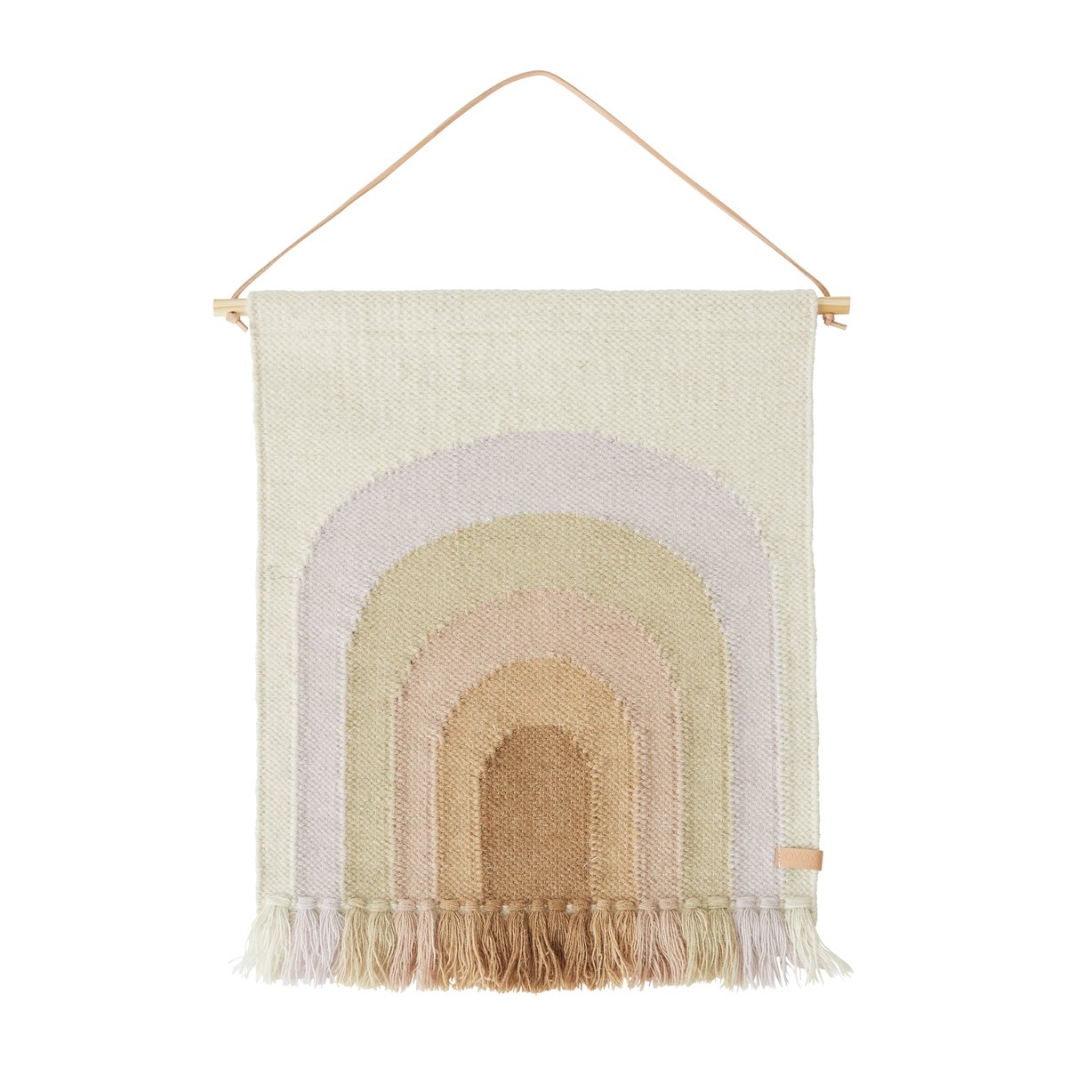 OYOY Follow the rainbow wall decoration 55x69 cm Lavender