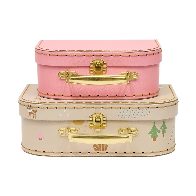 OYOY Friends in the Forest suitcase set 2 pieces Deer & Duck