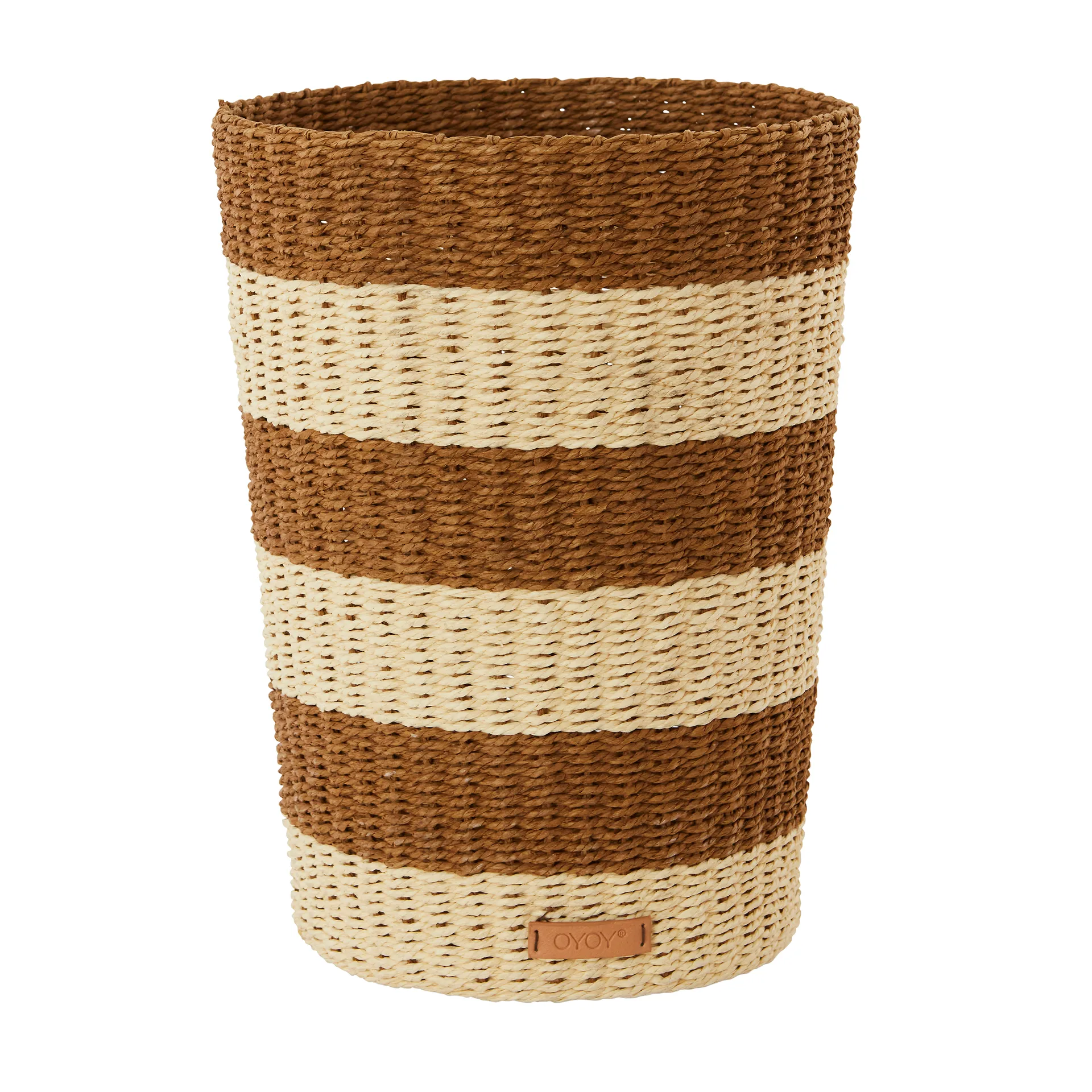 Gomi waste-paper basket, caramel OYOY