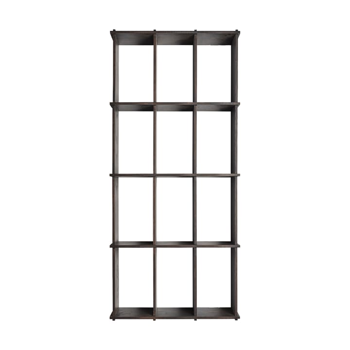 Grid shelf large 15x58 cm - Dark - OYOY