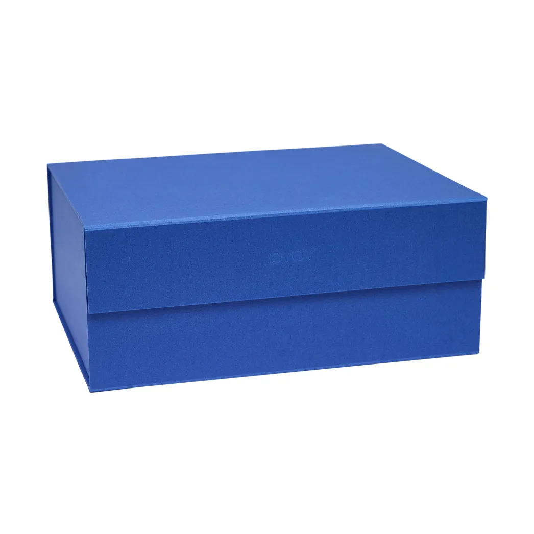OYOY Hako storage box A4 Optic Blue | Scandinavian Design | Boxes & jars | Blue