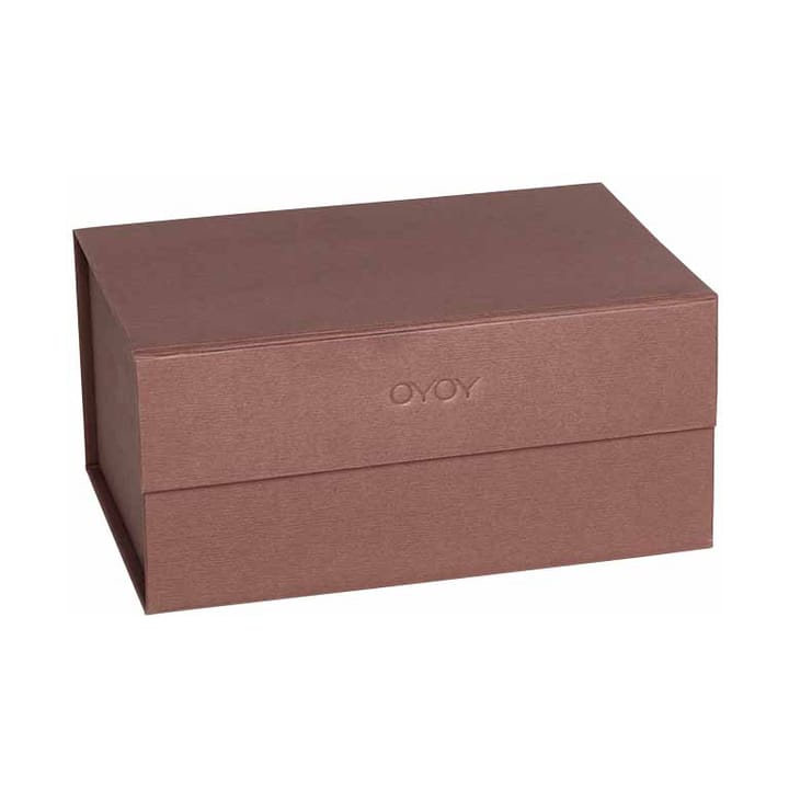 Hako storage box A5 - Dark caramel - OYOY
