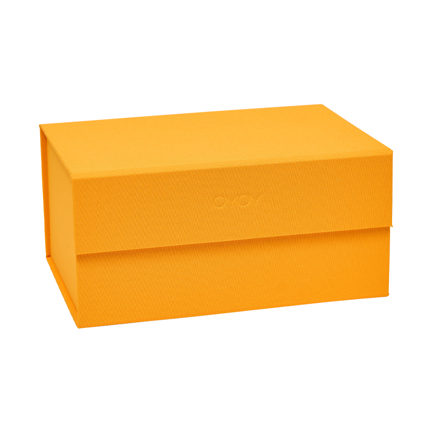 OYOY Hako storage box A5 Yellow | Scandinavian Design | Boxes & jars | Yellow