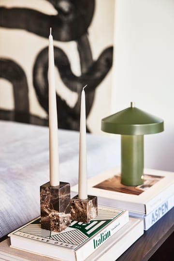 Hatto table lamp 24.5 cm - Olive - OYOY