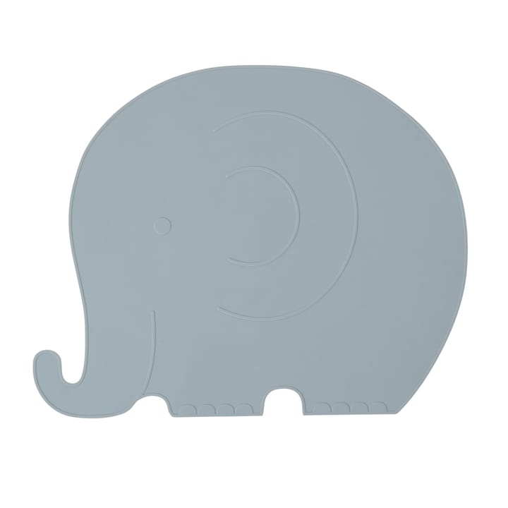 Henry Elephant placemat - pale blue - OYOY