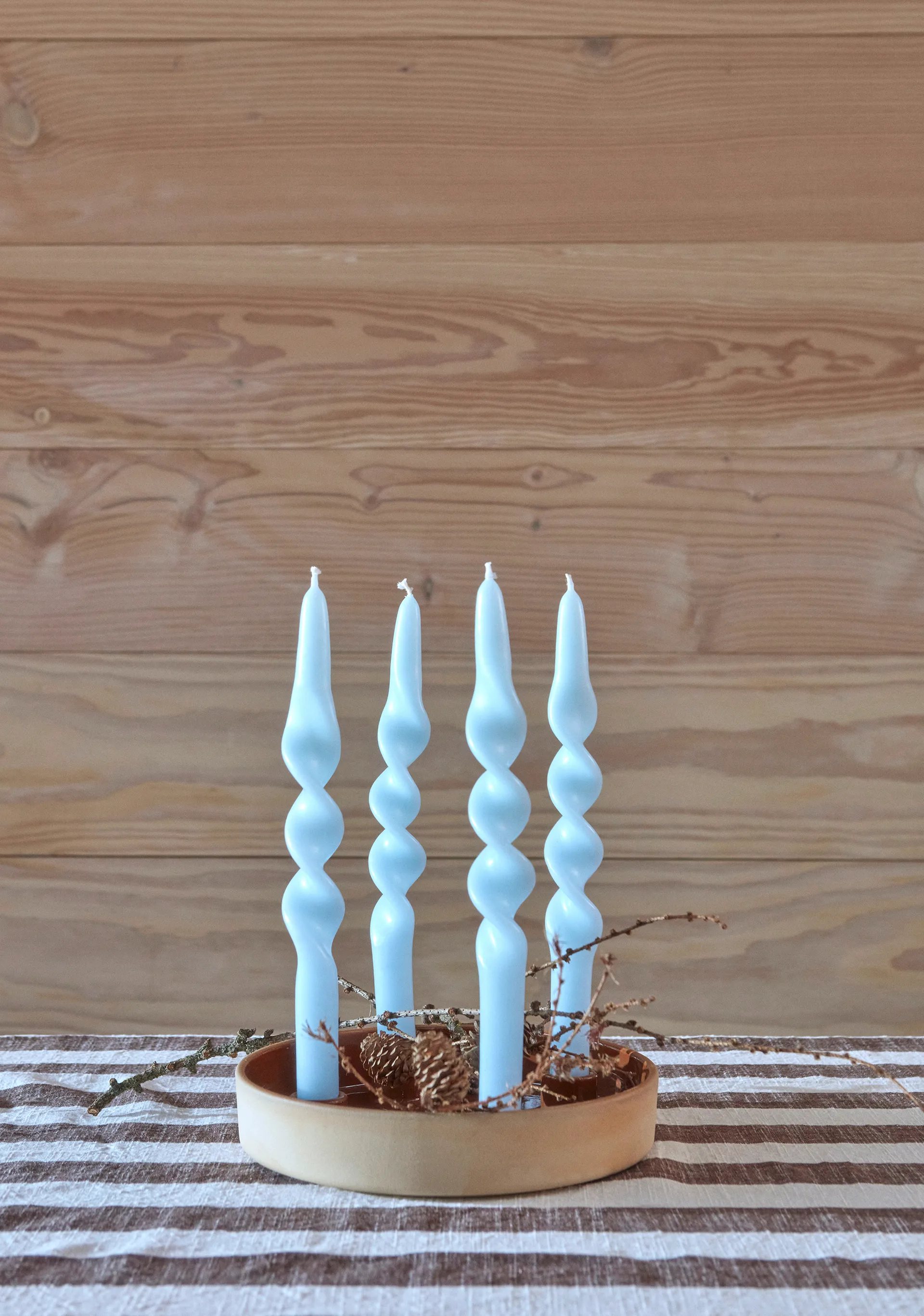 Hikari advent candle Ø24.5 cm, Nutmeg OYOY