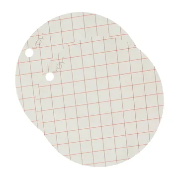 Hokei placemat Ø39 cm 2-pack - Off white - OYOY