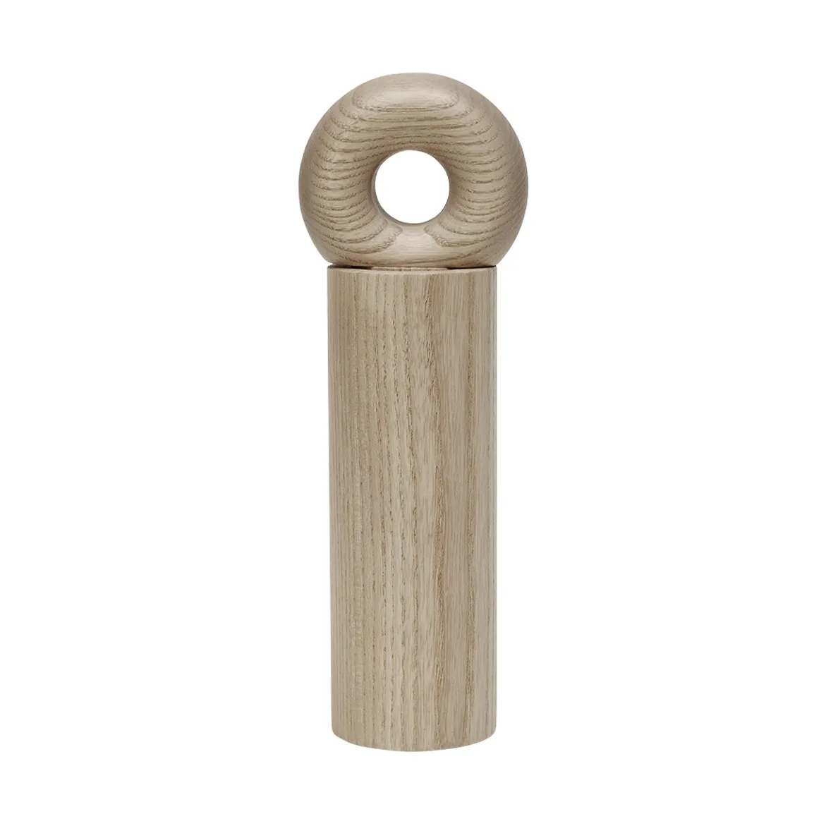 OYOY Hoop spice grinder large 22 cm Nature | Scandinavian Design | Salt & pepper grinders | Beige