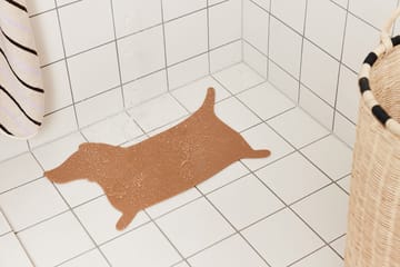 Hunsi Dog bath mat - Camel - OYOY