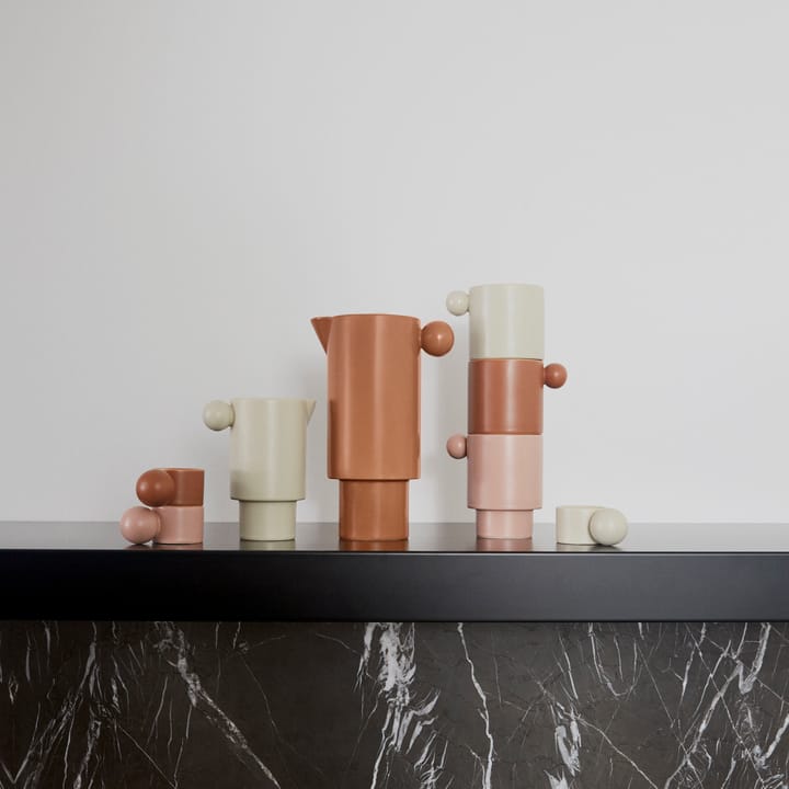 Inka egg cup 2-pack - Caramel - OYOY