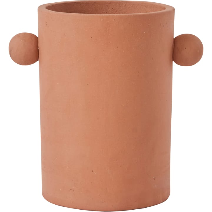 Inka flower pot small - Terracotta - OYOY