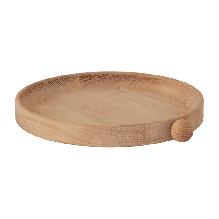 Inka wooden tray round Ø20 cm, Nature OYOY