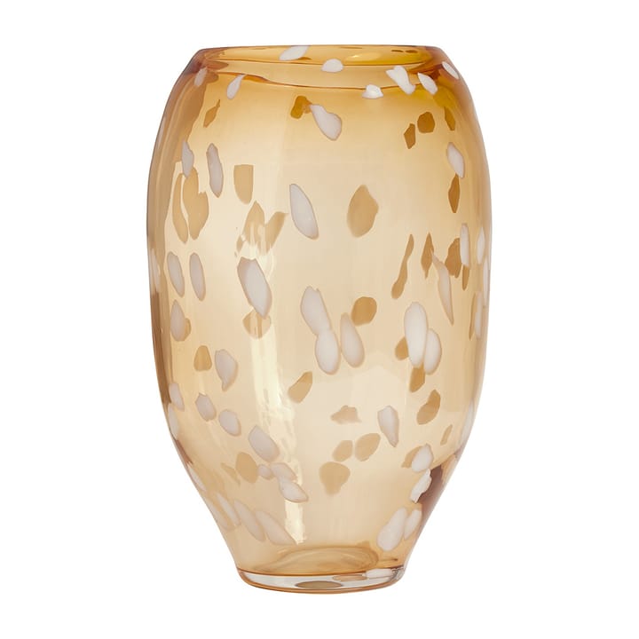 Jali vase large 35 cm - Amber (orange) - OYOY