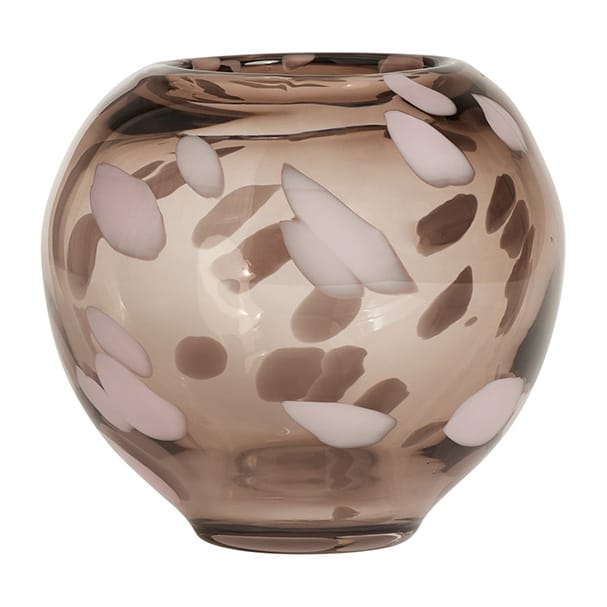 Jali vase small 13 cm - Smoke - OYOY