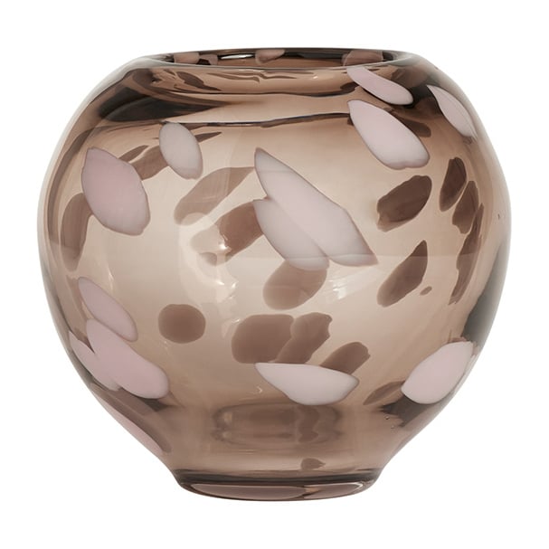 OYOY Jali vase small 13 cm | Scandinavian Design | Vases | Brown