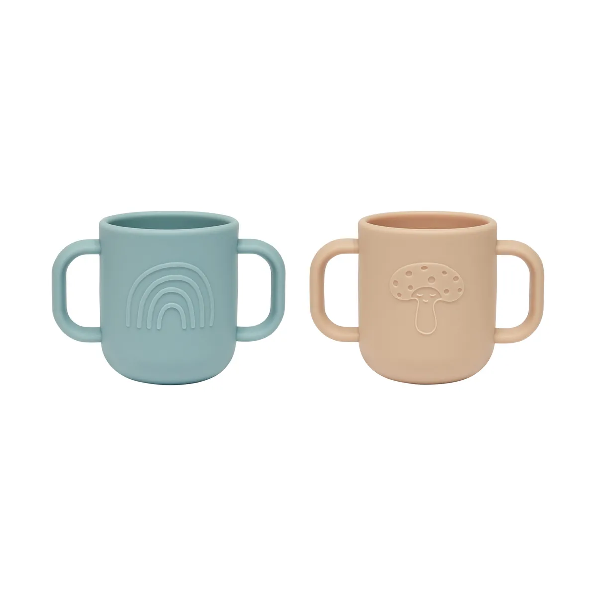 OYOY Kappu cup 2 pieces Aqua-camel