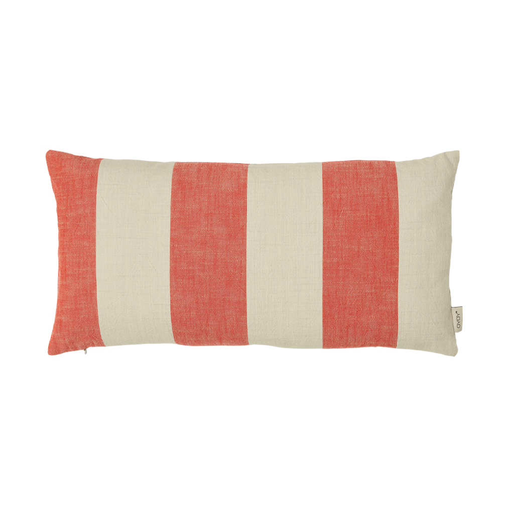 OYOY Kara cushion cover 30x60 cm Cherry red
