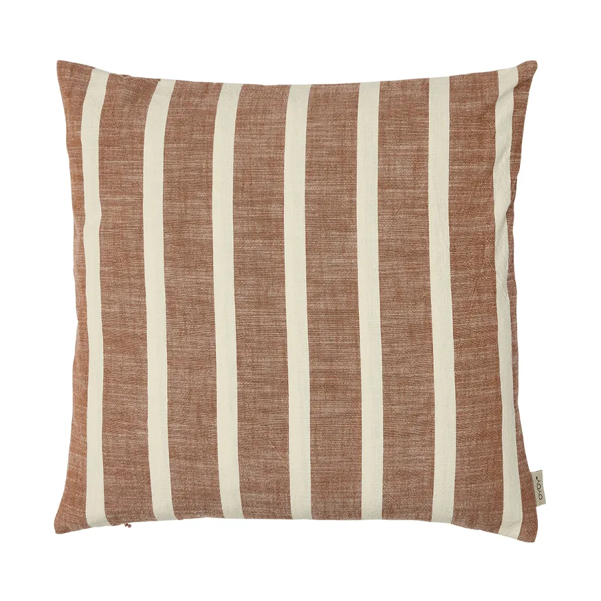 OYOY Kara cushion cover 50x50 cm Sienna | Scandinavian Design | Cushion covers | Brown