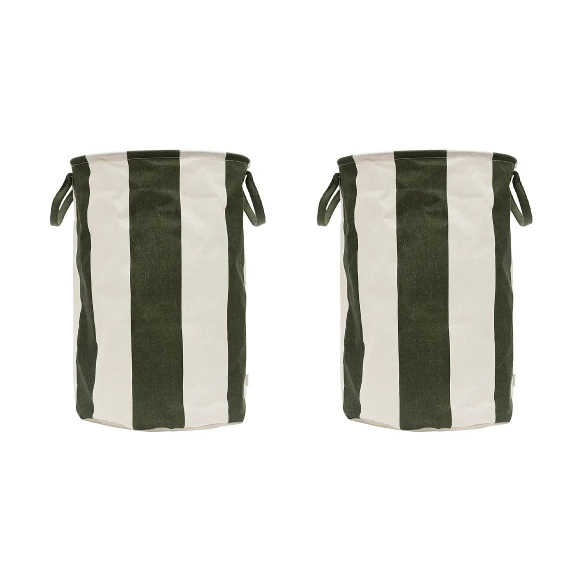 OYOY Kara storage basket large Ø38x54 cm Dark Green